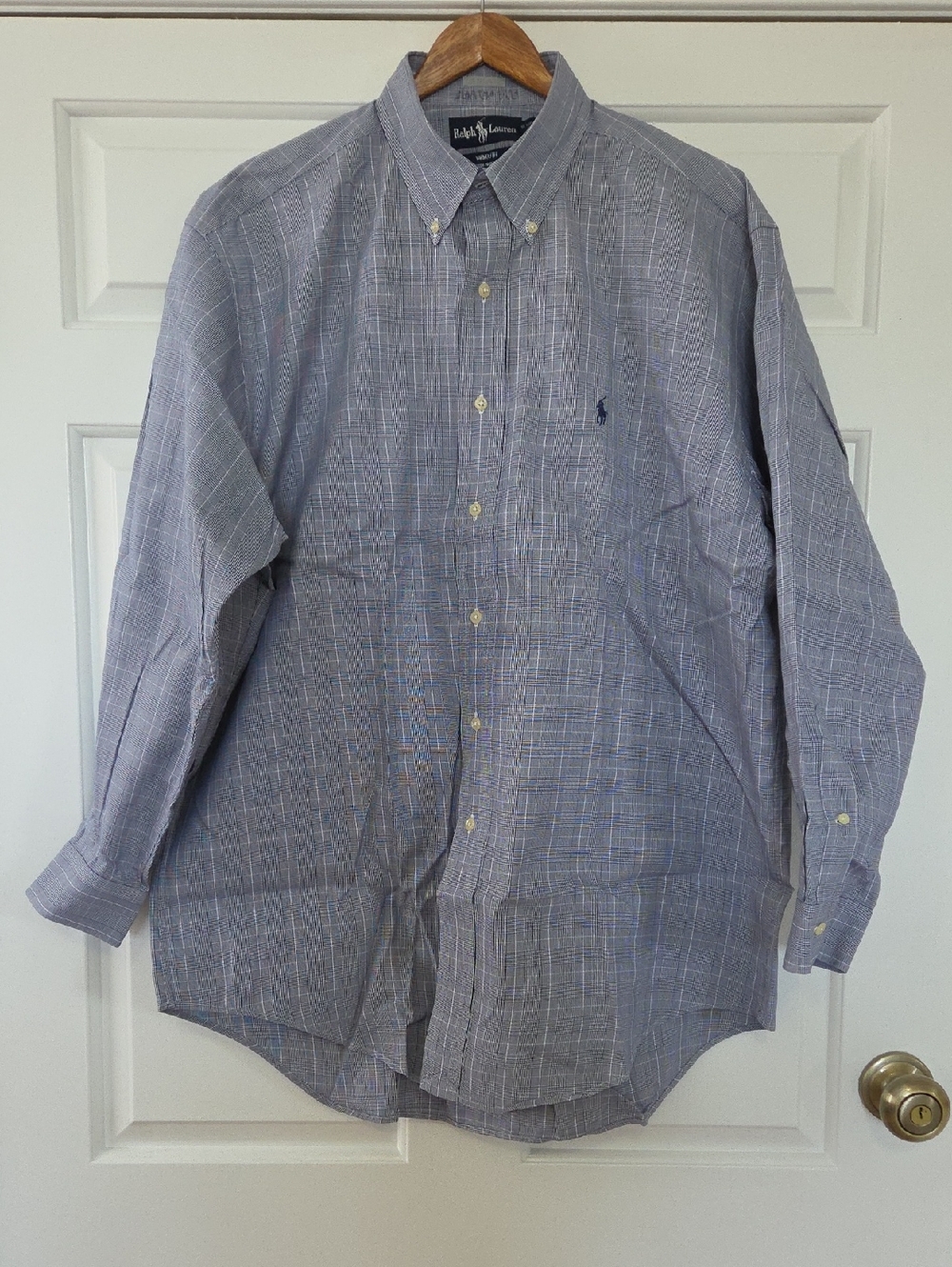 Vintage Ralph Lauren Yarmouth Pinpoint Oxford Button Down Shirt
